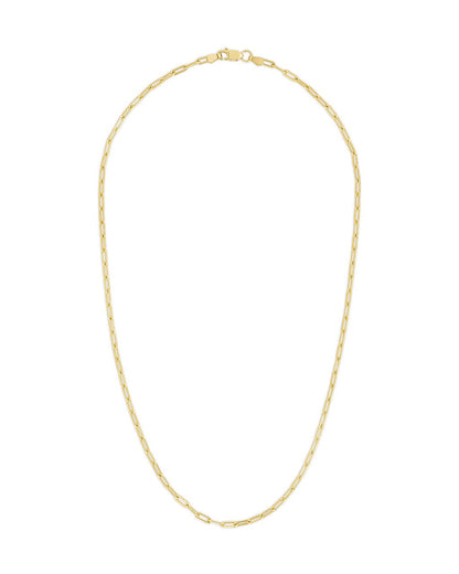 Sterling Silver Paperclip Chain Necklace